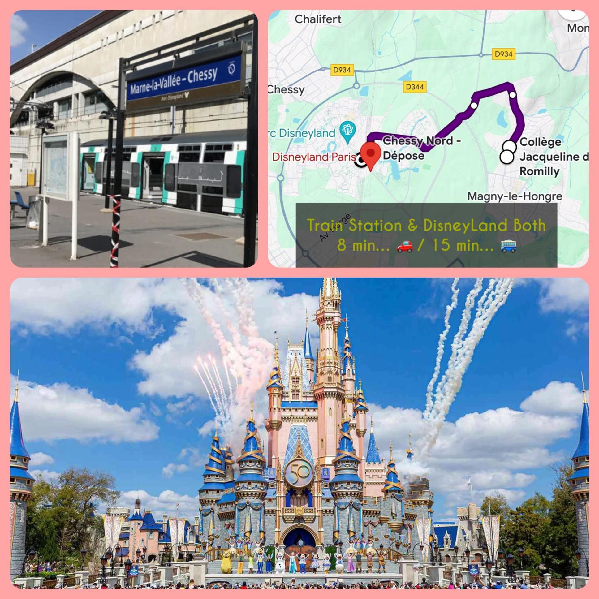 Once Upon A Time - 7Min From Disneyland - Free Private Parking - Self Checkin - Balcony - Barbecue Magny-le-Hongre Esterno foto